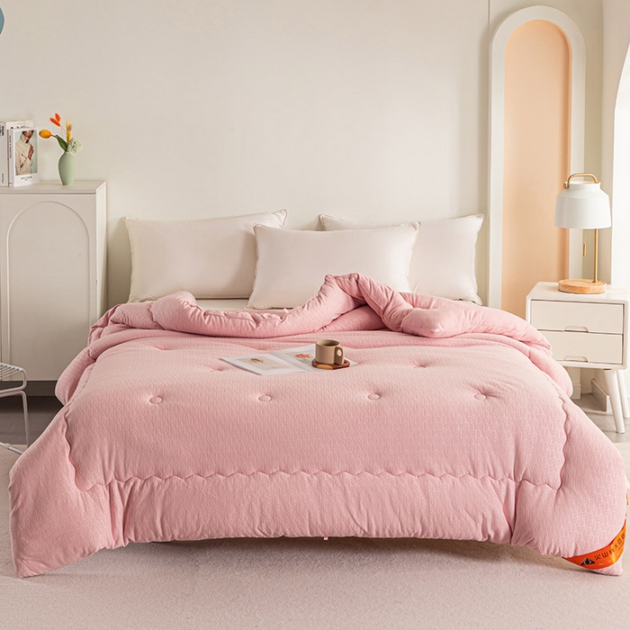 91家纺网 家纺一手货源 找家纺 （总）佳居缘 2023新款火山绒大豆被