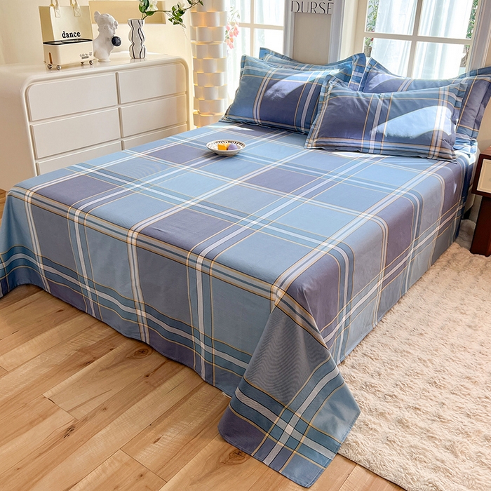 91家纺网 家纺一手货源 找家纺 八十八家纺2025新款全棉12868系列四件套单品床单像素时空