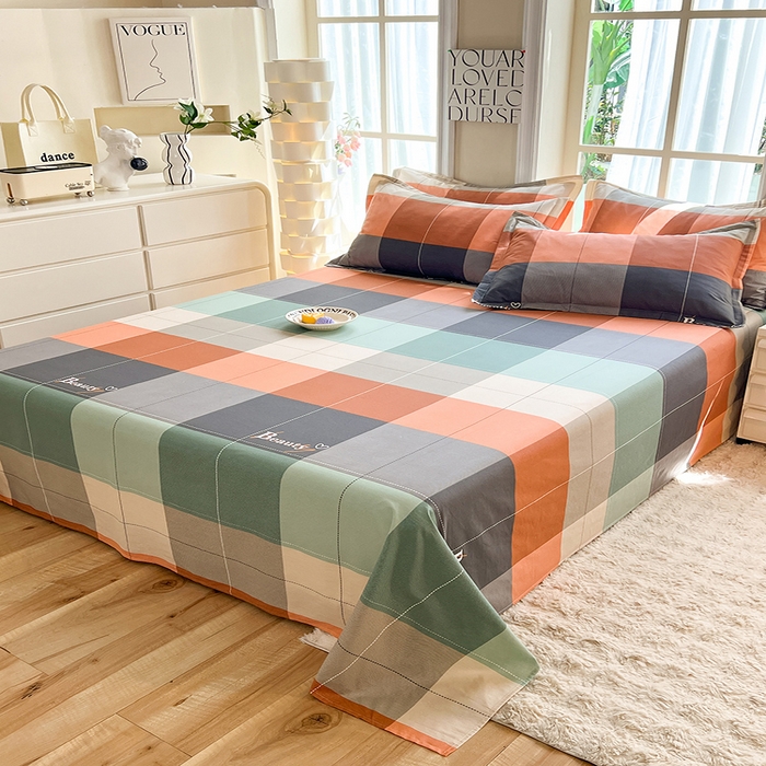 91家纺网 家纺一手货源 找家纺 八十八家纺2025新款全棉12868系列四件套单品床单弗雷德