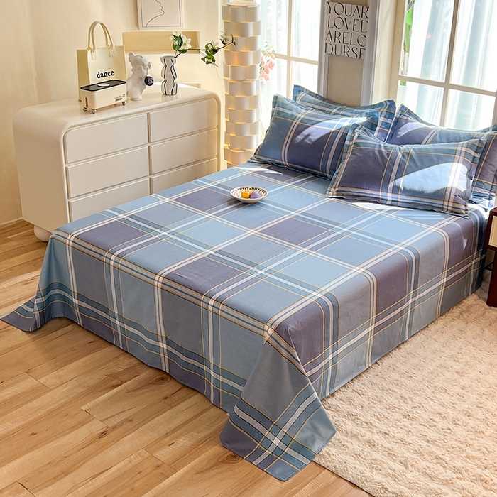 91家纺网 家纺一手货源 找家纺 八十八家纺2025新款全棉12868系列四件套单品床单像素时空