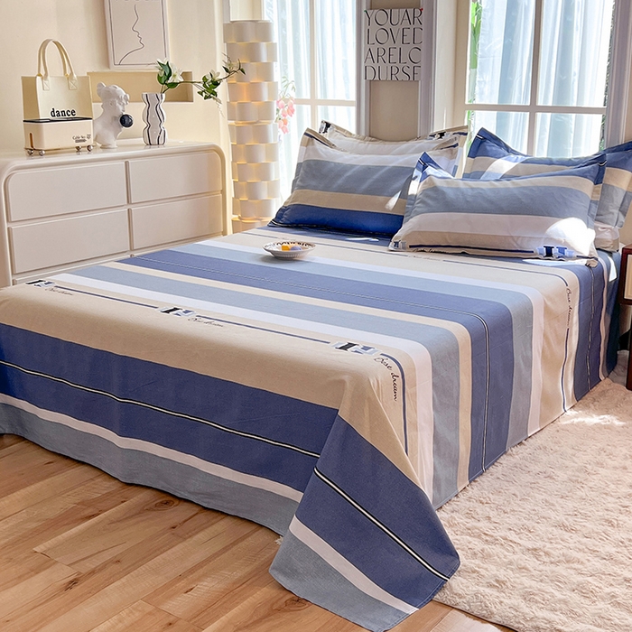 91家纺网 家纺一手货源 找家纺 八十八家纺2025新款全棉12868系列四件套单品床单乔纳森