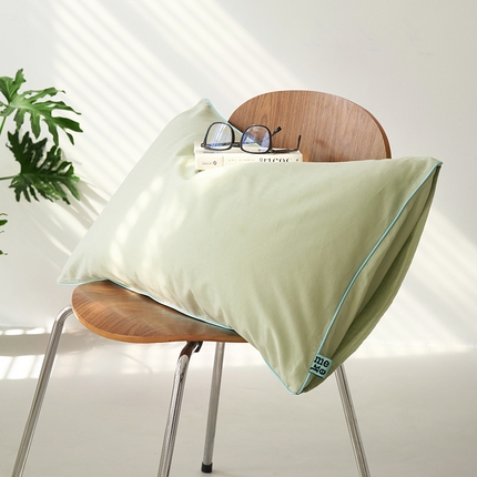 91家纺网 家纺一手货源 找家纺 （总）风向标 2023新款奶油美拉德大雁纹磨毛单品单枕套