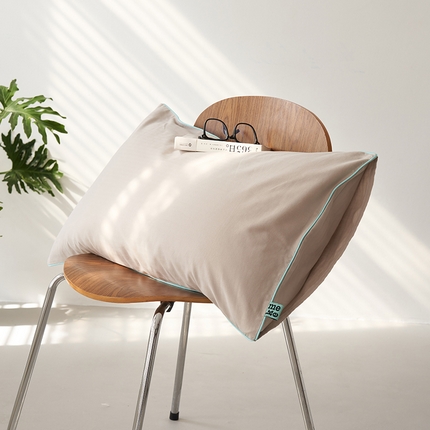 91家纺网 家纺一手货源 找家纺 （总）风向标 2023新款奶油美拉德大雁纹磨毛单品单枕套