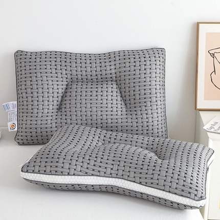 91家纺网 家纺一手货源 找家纺 （总）其乐枕芯 2023新款针织空气层护颈枕枕芯超30天不退不换 