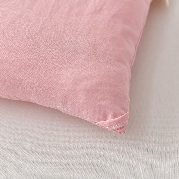 91家纺网 家纺一手货源 找家纺 眠优居 2023新款A类婴儿有机棉无染大豆被 樱花粉