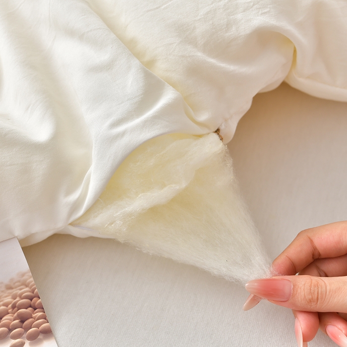 91家纺网 家纺一手货源 找家纺 （总）眠优居 2024新款A类婴儿有机棉无染大豆被