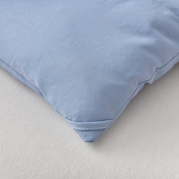 91家纺网 家纺一手货源 找家纺 眠优居 2023新款A类婴儿有机棉无染大豆被 天空蓝
