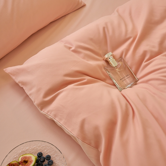 91家纺网 家纺一手货源 找家纺 （总）沐白家居 2023火山小磨毛拼色基础款四件套