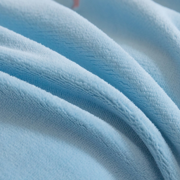 91家纺网 家纺一手货源 找家纺 喜多兔儿童家纺 2023喜多兔牛奶绒活套被 小伙伴系列—蓝色魅力小熊仔