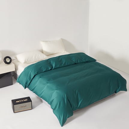 91家纺网 家纺一手货源 找家纺 （总）寝柔家纺 2023新款秋季60S纯色全棉贡缎单被套