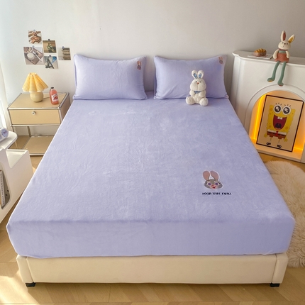 91家纺网 家纺一手货源 找家纺 （总）Mr.pig猪先生水洗棉 2023新款迪士尼牛奶绒单床笠