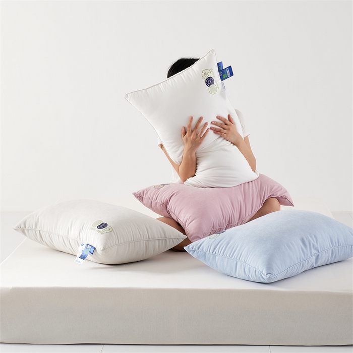 91家纺网 家纺一手货源 找家纺 方回家纺 2023新款锦绒单边枕枕头枕芯 锦绒单边枕-粉色