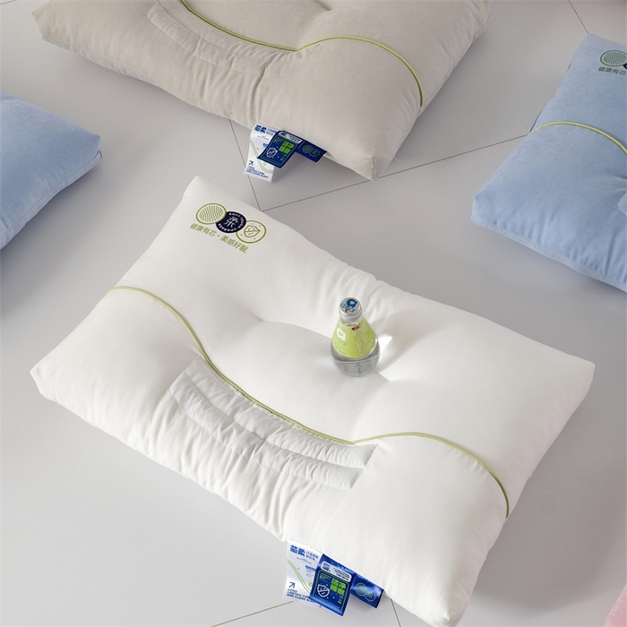 91家纺网 家纺一手货源 找家纺 （总）方回家纺 2023新款锦绒决明子立体枕枕头枕芯