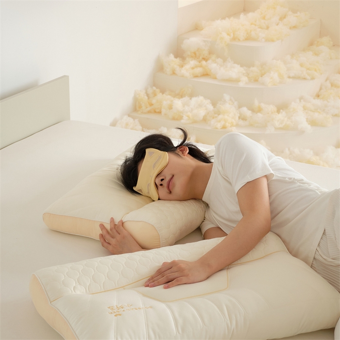 91家纺网 家纺一手货源 找家纺 （总）方回家纺 2023新款PRO大豆纤维护颈枕枕头枕芯