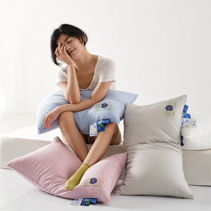 91家纺网 家纺一手货源 找家纺 方回家纺 2023新款锦绒单边枕枕头枕芯 锦绒单边枕-灰色