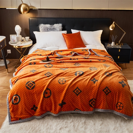 91家纺网 家纺一手货源 找家纺 （总）宅部落 2023新款双层加厚云貂绒被套毯