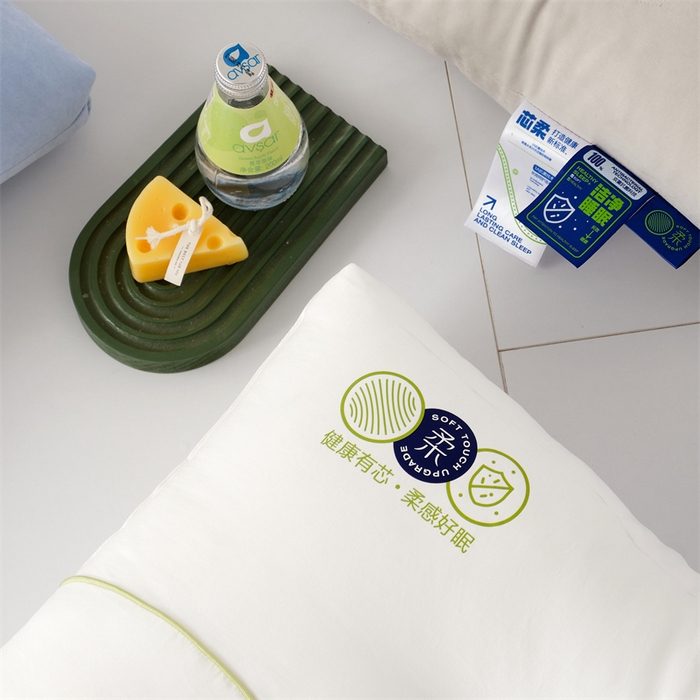 91家纺网 家纺一手货源 找家纺 方回家纺 2023新款锦绒决明子立体枕枕头枕芯 决明子立体枕-灰色