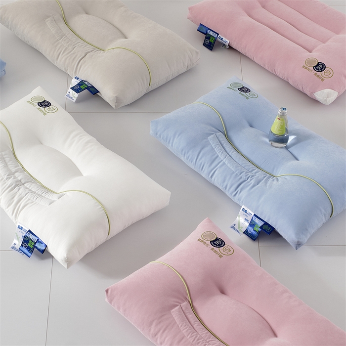 91家纺网 家纺一手货源 找家纺 （总）方回家纺 2023新款锦绒决明子立体枕枕头枕芯