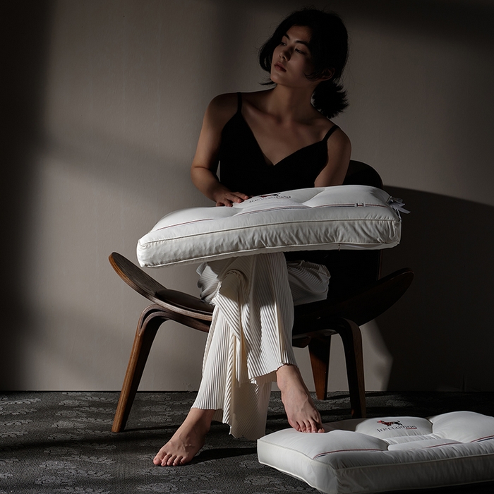 91家纺网 家纺一手货源 找家纺 方回家纺 2023新款英伦GO-2款枕头枕芯  harbor house萌宠GO 软管