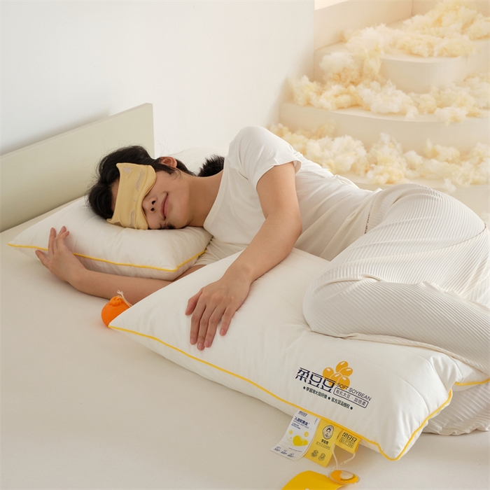 91家纺网 家纺一手货源 找家纺 方回家纺 2023新款李官奇绗缝枕枕头枕芯 儿童枕