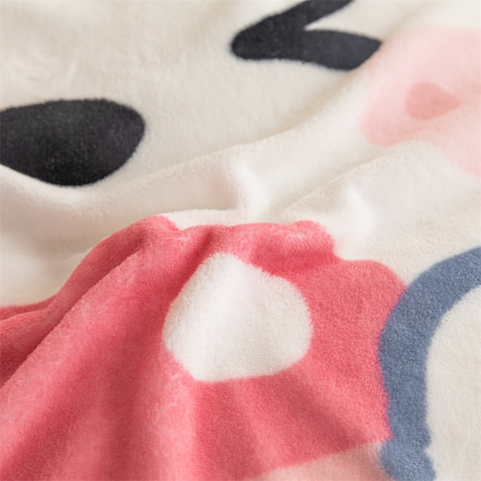 91家纺网 家纺一手货源 找家纺 宅部落 2023新款大版卡通牛奶绒四件套法莱绒 3.小萌狗