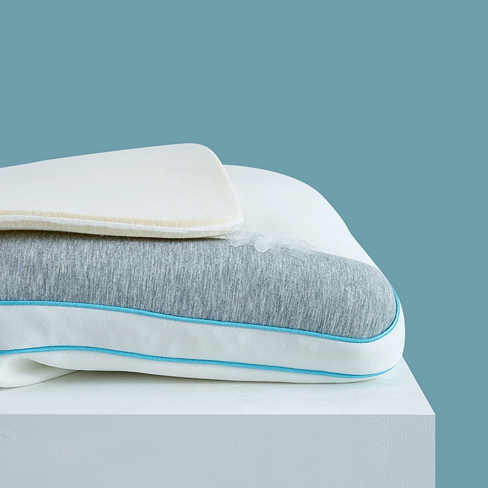 91家纺网 家纺一手货源 找家纺 （总）方回家纺 2023新款反牵引可调节PE护颈枕枕头枕芯