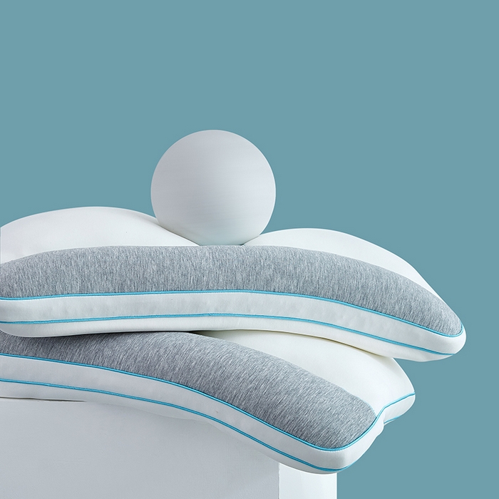 91家纺网 家纺一手货源 找家纺 （总）方回家纺 2023新款反牵引可调节PE护颈枕枕头枕芯