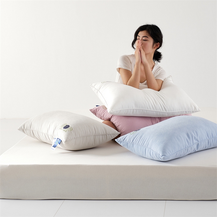 91家纺网 家纺一手货源 找家纺 方回家纺 2023新款锦绒单边枕枕头枕芯 锦绒单边枕-白色