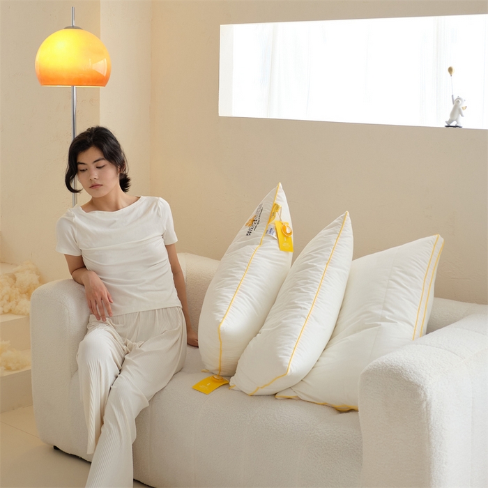 91家纺网 家纺一手货源 找家纺 方回家纺 2023新款李官奇绗缝枕枕头枕芯 儿童枕