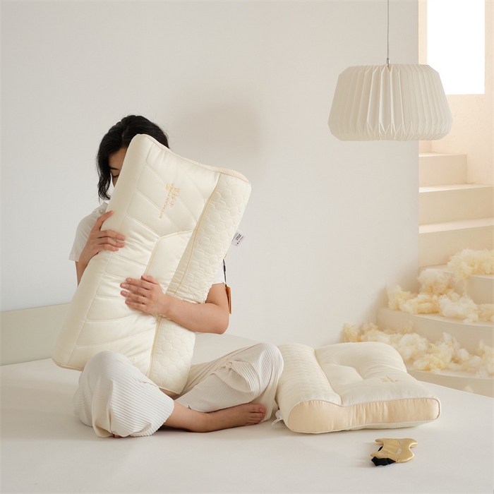 91家纺网 家纺一手货源 找家纺 （总）方回家纺 2023新款PRO大豆纤维护颈枕枕头枕芯