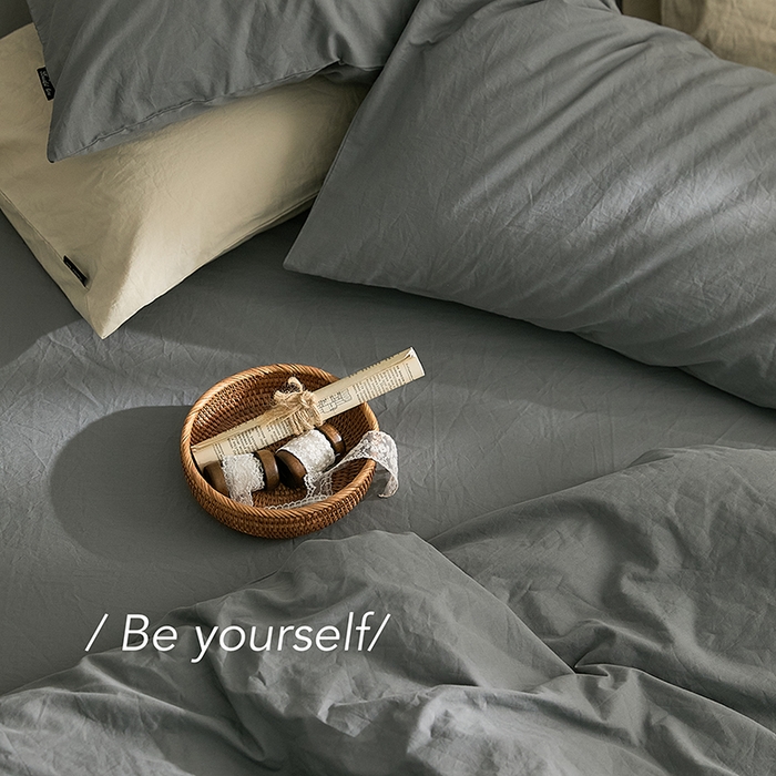 91家纺网 家纺一手货源 找家纺 新款秋冬40S水洗棉四件套-晚风（英文版） 晚风-青灰