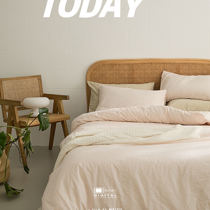 91家纺网 家纺一手货源 找家纺 新款秋冬40S水洗棉四件套-晚风（英文版） 晚风-玉粉