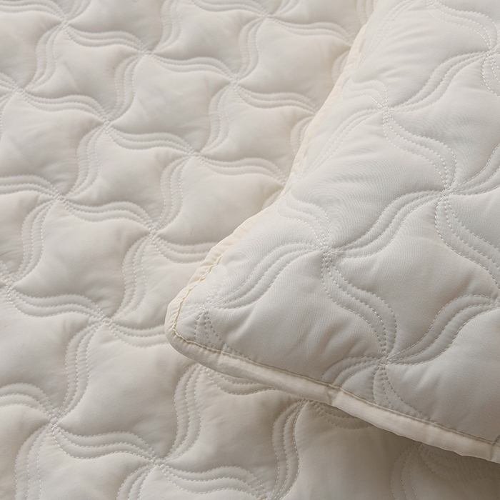 91家纺网 家纺一手货源 找家纺 X猫先生床笠 2024新款A类原棉防水隔尿大豆抗菌夹棉床笠席梦思床垫保护罩防尘床罩加高加厚 防水款爱恋-米白