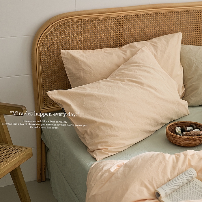 91家纺网 家纺一手货源 找家纺 新款秋冬40S水洗棉四件套-晚风（英文版） 晚风-朱颜