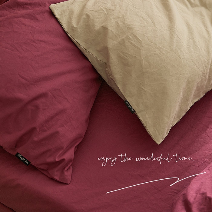 91家纺网 家纺一手货源 找家纺 新款秋冬40S水洗棉四件套-晚风（英文版） 晚风-草莓熊