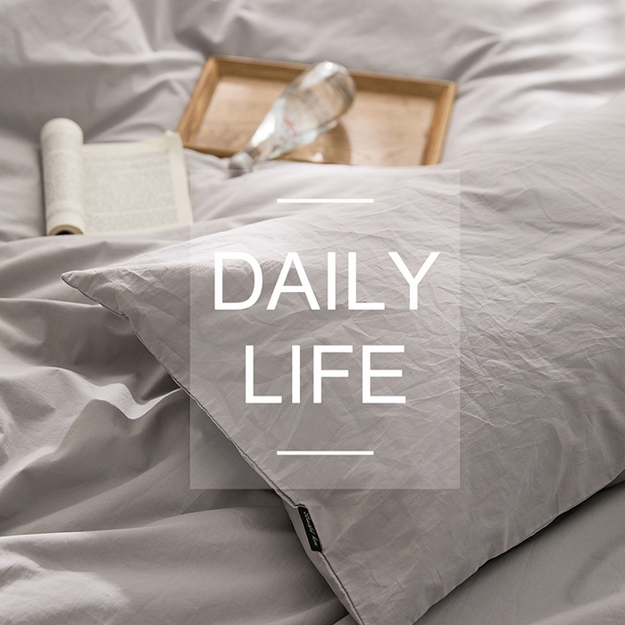 91家纺网 家纺一手货源 找家纺 新款秋冬40S水洗棉四件套-晚风（英文版） 晚风-银灰