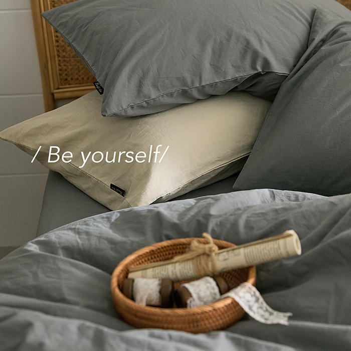 91家纺网 家纺一手货源 找家纺 新款秋冬40S水洗棉四件套-晚风（英文版） 晚风-青灰