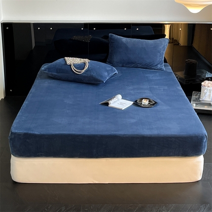 91家纺网 家纺一手货源 找家纺 （总）三味舒屋 2025新款230克牛奶绒单品床笠系列