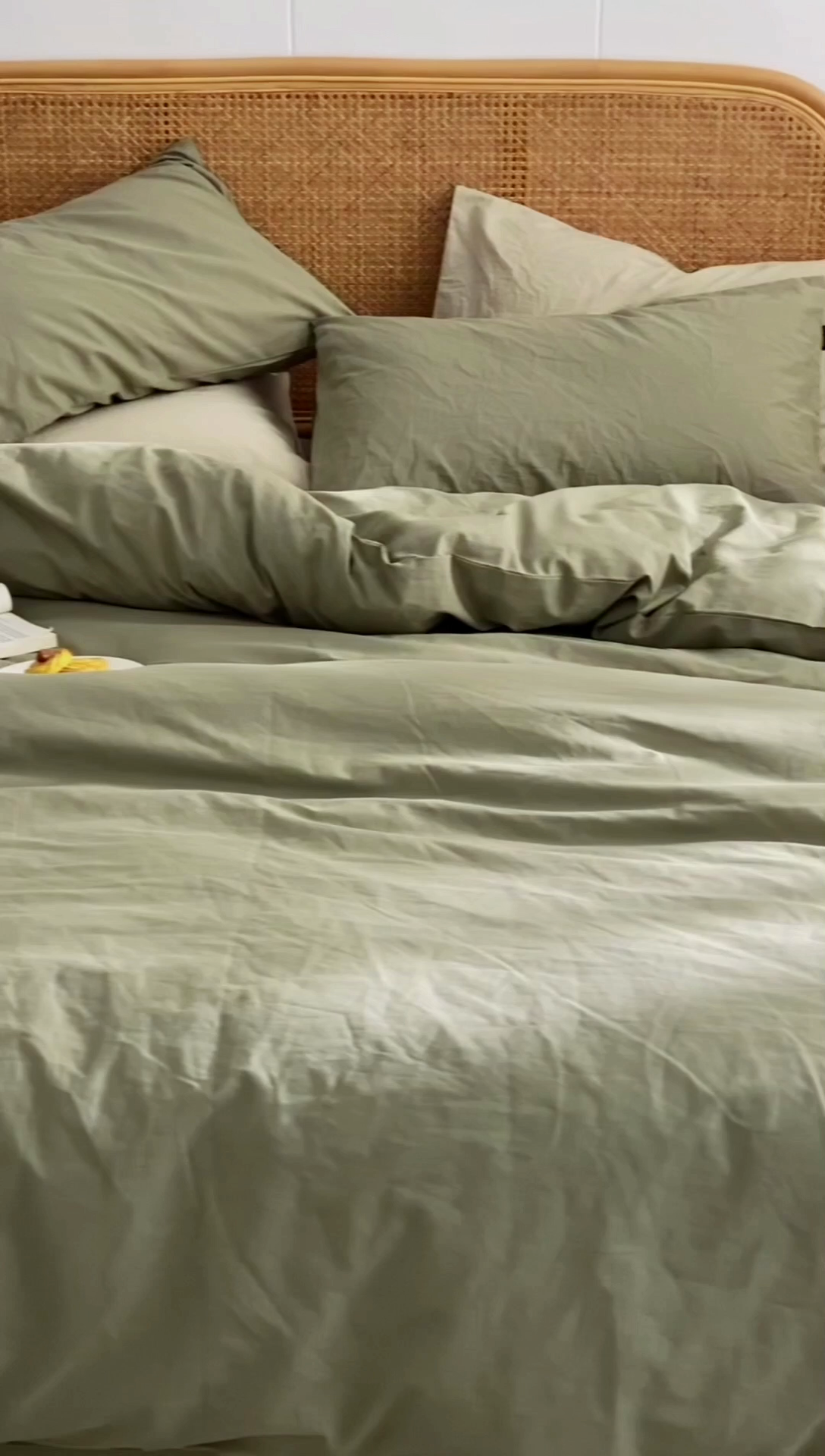 91家纺网 家纺一手货源 找家纺 新款秋冬40S水洗棉四件套-晚风（英文版） 晚风-春辰绿