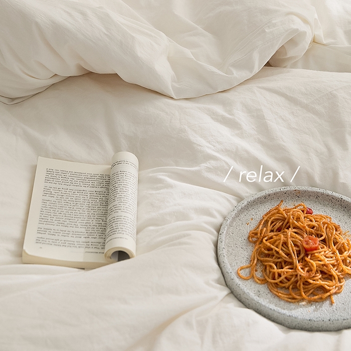 91家纺网 家纺一手货源 找家纺 新款秋冬40S水洗棉四件套-晚风（英文版） 晚风-纯白