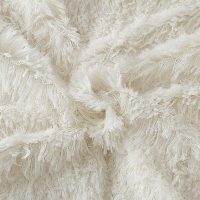 91家纺网 家纺一手货源 找家纺 （总）卡奥 2025新款欧式纯色长毛羊羔绒毛毯沙发毯子加厚盖毯空调毯