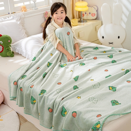 91家纺网 家纺一手货源 找家纺 （总）宝贝优选 2023儿童云朵绒双面毯儿童毛毯盖毯毯子儿童毛毯