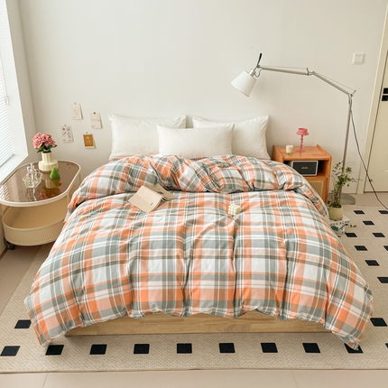 91家纺网 家纺一手货源 找家纺 （总）春皖家纺 2023新款原棉磨毛回暖系列单被套