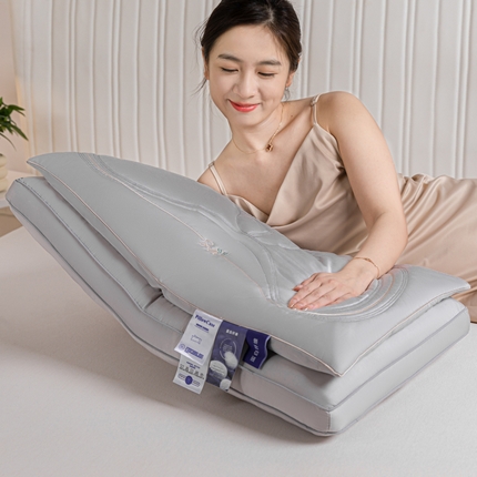 （总）歌历斯家纺 2023新款二合一蛋白深睡眠枕头枕芯