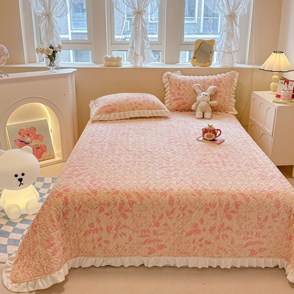 91家纺网 家纺一手货源 找家纺 （总）简宜家居（朝初家纺）2023新款牛奶绒夹棉床盖