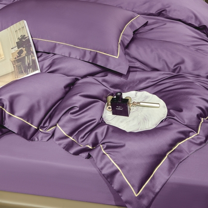 91家纺网 家纺一手货源 找家纺 （总）八十八2023新款贡缎新疆长绒棉被套（任意尺寸可定制）