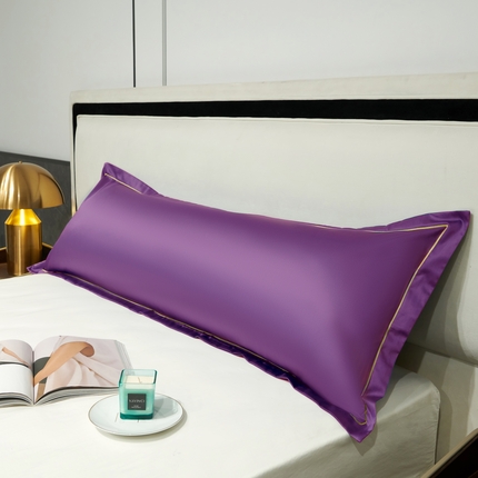 91家纺网 家纺一手货源 找家纺 （总）八十八家纺 2023新款贡缎长绒棉纯棉双人枕套情侣全棉枕头套