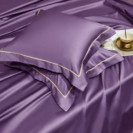 91家纺网 家纺一手货源 找家纺 （总）八十八家纺 2023新款贡缎新疆长绒棉全面素色-枕套