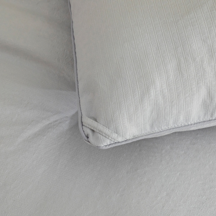 91家纺网 家纺一手货源 找家纺 被靠被 2023新款原棉贡缎提花李官奇填充大豆被子春秋被芯冬被子母被 灰色