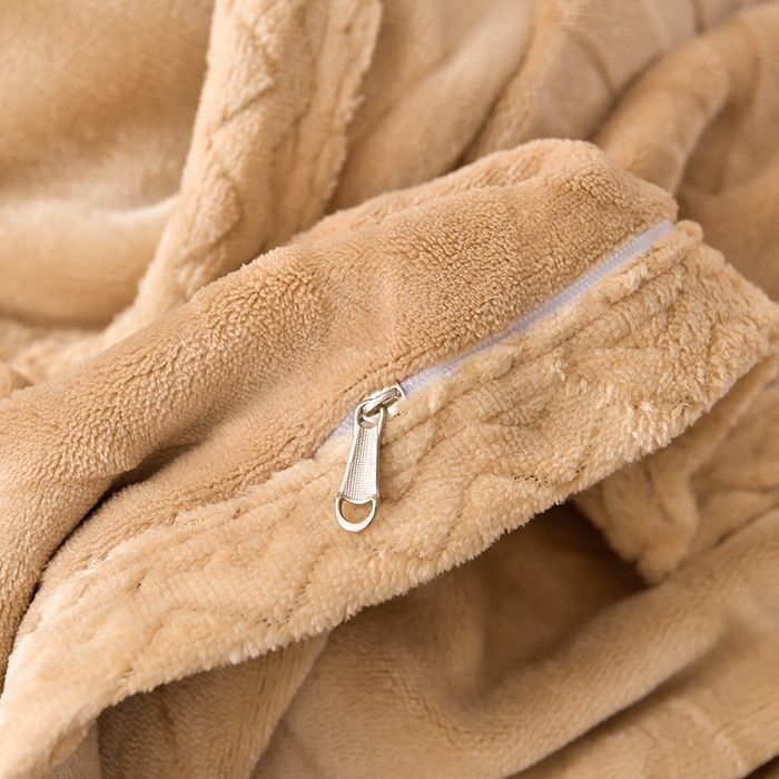 91家纺网 家纺一手货源 找家纺 星窝家纺 2023直播电商爆款高克重9斤加厚雕花绒牛奶绒四件套 格调奶咖